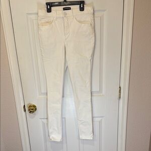 Express White Skinny Jeans
